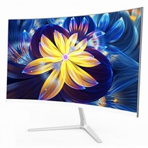 가장 저렴한 32 인치 QHD 1K 2K 곡선 LED 모니터 144, 32 inch black