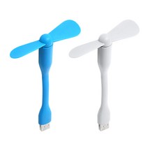 모가비 휴대용 미니선풍기 USB / 5핀 / 8핀 보조배터리 USB 선풍기, USB 블루