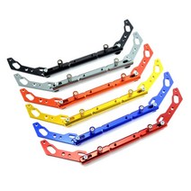 락모터스 오토바이 공용 크로스바 핸들 멀티바 튜닝핸들 봉지걸지 핸들바 NMAX125 XMAX300, CNC크로스바(골드2SET)