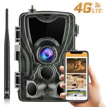 라이브 방송 4K 비디오 트레일 카메라 APP 클라우드 서비스 4G 야생 동물 30MP 무선 카메라 HC801PRO 포토 트랩 천체컬망원경 고배율 천체 단망경 망원경, EU 버전