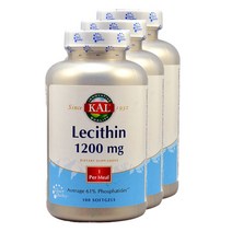 Kal 레시틴 1200mg 소프트젤, 50개입 × 1개