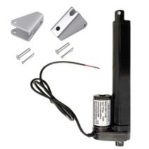 리니어 엑츄에이터 전동 실린더 전기 선형 액추에이터 DC 12V 24V 모터 브래킷 포함 50mm 100mm 150mm 200mm 250mm 300mm 350mm 400mm 스트로, [08] 400mm Stroke lgth, [03] 12V 500N 20mm s