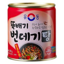 유동 뚝배기 번데기탕 얼큰한맛 280g, 6개