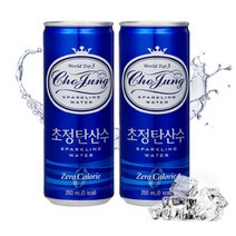 초정탄산수 250ml 소캔 x 60개