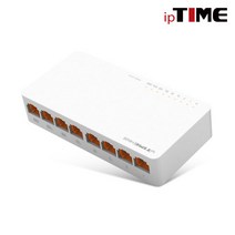 iptime 100Mbps 스위치 허브 5포트/8포트 모음, h608(8포트)