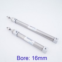소형유압실린더 가이드실린더 스테인레스 스틸 미니 실린더 보어 16mm 스트로크 ~ 200mm CDJ2B 복동/단동, 05 30mm_01 Double acting