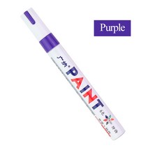 마커 GANA 컬러 오일 펜 방수 페인트 DIY 공예 앨범 자동차 금속 유리 페이스 아트 도구 GN-110 12 색 사용, [09] 1pcs