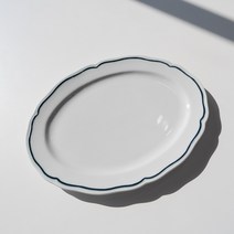 턱스톤 찰스톤 명품 수입 브랜드 브런치 파스타 오벌접시 S