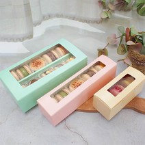 장원패키지 마카롱박스 뚱카롱, 50매(매당 860원)