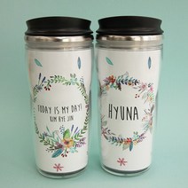 블라썸 가든 이니셜 텀블러, typeA