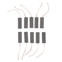 10pcs 카본 브러쉬 Siemens 드럼 유형 세탁기 부품 5x13.5x40mm에 대 한 모터 카본 브러쉬, 검은 색