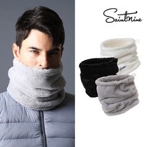 세인트나인 남여 방한 퍼목토시넥워머-4604-315-180, 블랙