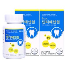 일맥 덴티에센셜3병 뼈 건강 치아영양제, 60캡슐, 3병