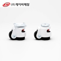 프로파일 바퀴 KM-60F/S 풋 마스터 휠 캐스터 높이 조절, KM-60F, 1개
