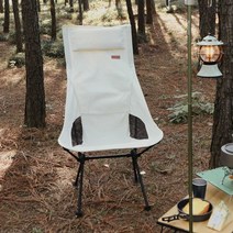 릴렉스체어 캠핑의자 접이식 편안한 힐링, 화이트 롱