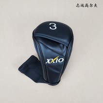젝시오 골프채 커버 드라이버 우드 퍼터 헤드 커버, 블랙3번
