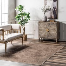 NuLOOM Lorna 페이드 이지 주트 마치브네 워셔블 액센트 러그 7.6x12.7cm3x USA 미국