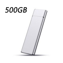 문틀 철봉 가정용 실내 휴대용 SSD 하드 드라이브 6TB 8TB 4TB 2TB TB 500GB 고속 외장 M.2 B 3. 인터페이스 대용량 저장, 10 500GB Silver, 한개옵션1
