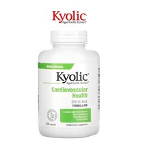 Kyolic 키올릭 쿄릭 숙성 마늘 추출물 600mg HDL 심장 심혈관 영양제, 300정, 1개