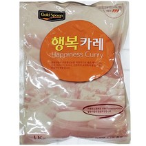 MDO2207 업소용 식자재 한국에스비식품 중간맛 카레 1kg X10 대용량카레/대용량카레가루/식자재카레/식자재카레가루, 1개