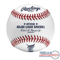 [롤링스] 롤링스 2016 메이저리그 홈런더비 공인구 [낱개] 큐브포함, 1개