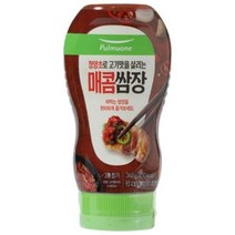 풀무원 튜브형 매콤쌈장 (360g), 2개