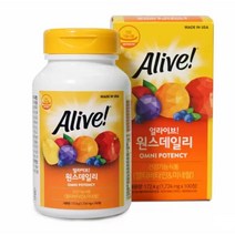 얼라이브 원스데일리 멀티비타민 1724mgx100정 코스트코