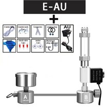 알카리 이온수기 수소발생기 알칼리 휴대용 물병 활성산소 제거 수족관 DIY CO2 발생기 시스템 버블 카운터 솔레노이드 수생 식물 성장 용품 이온화 이온, 12.E-AU plug