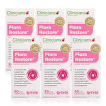 [클리니션스]플로라리스토어 30정X6개/여성용 유산균