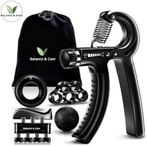 NEW 5종 악력기 세트 (메인악력기 도넛악력기 볼악력기 손가락악력기 손가락밴드)