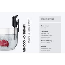 SOUS VIDE COOKER 스틱 쿠커 저온 쿡 순수 삶은 스테이크 느린 PERFECT COOK, AU