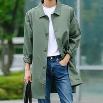 어반플리커 에본 코튼 레귤러핏 맥코트