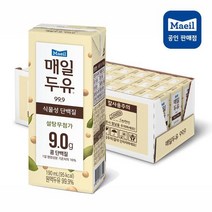 매일두유 99.9 190ml 48팩, 고단백 190ml 24팩, 99.9 190ml 24팩