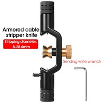 ACS2 기갑 와이어 스트리퍼 410mm 828mm 광학 케이블 슬리터 광섬유 스트리핑 도구 자켓 시스 커터, 03 Double head 828mm