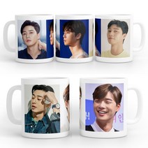 박서준굿즈 박서준 커스텀 포토 머그컵 세트 선물용 소장용