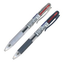 문화 2색 볼펜 S 0.7mm 흑색적색 12개 MO, 색상랜덤(케이스)