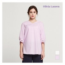 [올리비아로렌] 펀칭자수 블라우스__VORNLVM5171