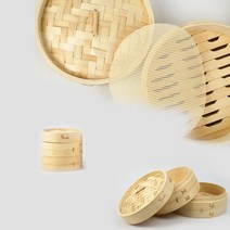 쿠킹플러스 2단 대나무찜기 15cm