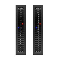 YOUXIFUN 자석이 있는 콘홀 스코어보드 정품보장, 2 Vertical Scoreboards