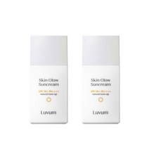 러븀 스킨 글로우 선크림 50ml+50ml, 1개
