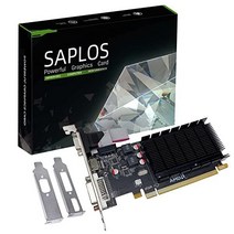 SAPLOS Radeon HD 5450 Low Profile Graphics Card 2GB GDDR3 64-bit HDMI DVI-I VGA PCI Express x16 Dire, HD5450 Low Profile