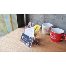 아트사인 아크릴 명함 명함집 명함케이스 명함거치대 투명 명함꽂이 3단 4571, 1개