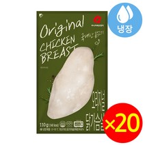마니커F&G 오리지널 닭가슴살, 110g, 20개