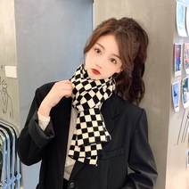 블링앤수 여성 심플 목도리 니트 머플러 AZB103