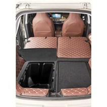 트렁크 정리함 자동차 차박용 보관함 차량 수납함, 블랙 보관함 2개 + 커버 2개