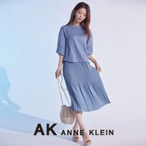 199146 런칭가 89900원 AK앤클라인 플리츠 레이어드 린넨 원피스 1종