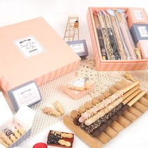 [붐스토리] 핑크라인막대과자만들기세트/ 막대 과자데이 DIY, 1세트, 핑크라인DIY