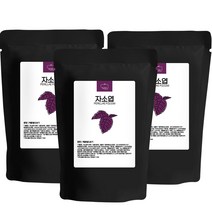 권뱅푸드 국산 자소엽 차 차즈기 차조기, 3개, 100개입, 1g