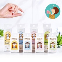3초 매직 가글 18정 낱개포장 / 4가지향 무알콜 가글과 양치를 한번에 구취제거+충치예방+구강청정 휴대용 고체 가글 치약 입냄새제거 구강청정제, 피치