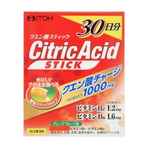 이토 식용 구연산 스틱, 2g, 60개입
